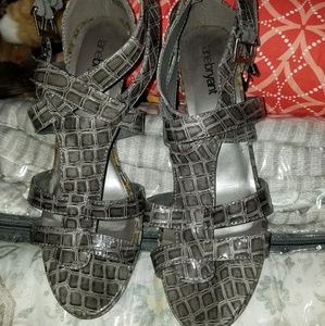 Lane Bryant size 10 high heal sandals